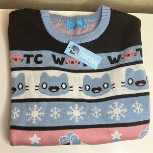 2022 Cool Cats Holiday Limited Edition Sweater Size Large